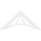 Ekena Millwork Pitch Stanford Architectural Grade PVC Gable Pediment, 72"W x 33"H x 1"P (11/12) GPP072X033X100STA - alternate 5